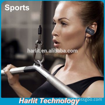 Wireless Sports Bluetooth 4.0 Headphones Ear Hook Earbuds IPX7 Waterproof Stereo Headphones with Mic Bass Noise Cancelling